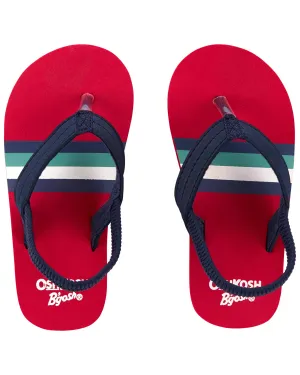 Retro Stripe Flip Flop