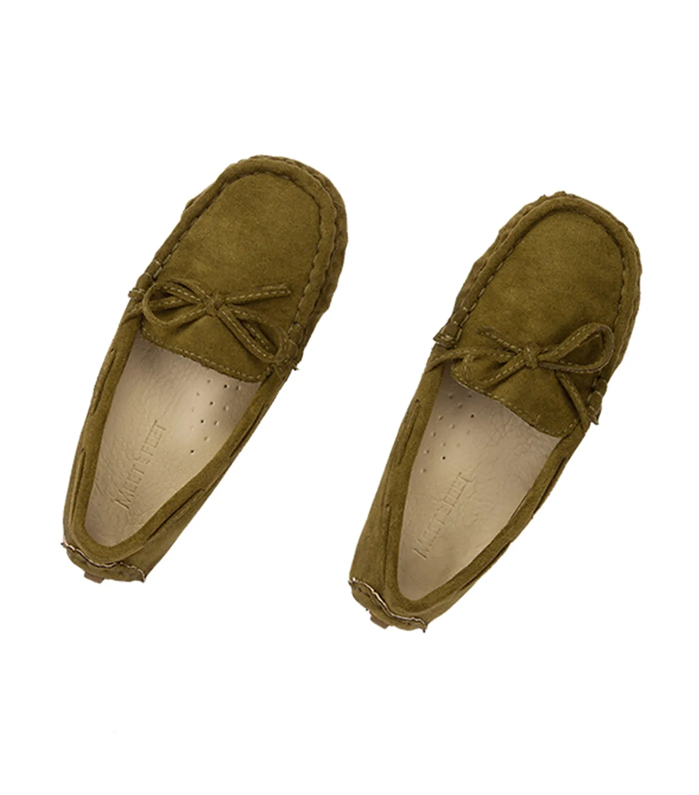 Safi Loafers for Boys - Army Green