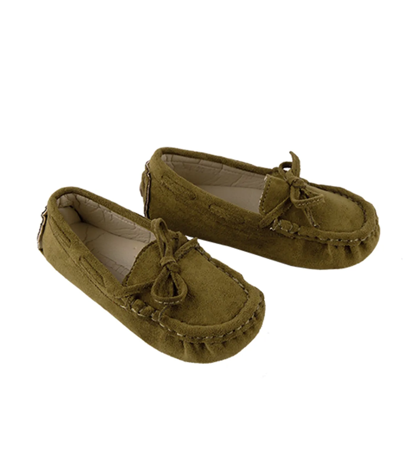 Safi Loafers for Boys - Army Green