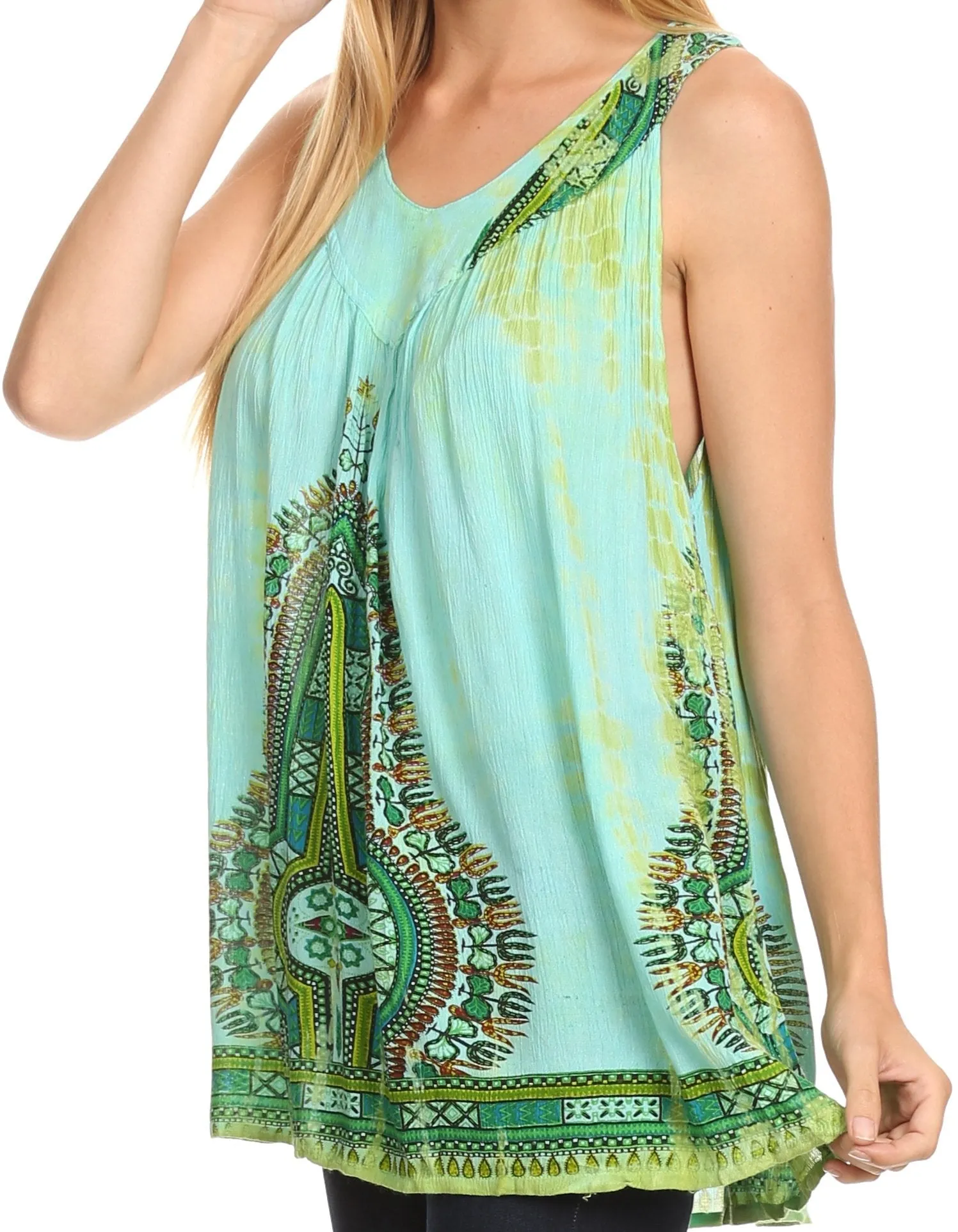 Sakkas Bohemian Spirit Relaxed Fit Blouse