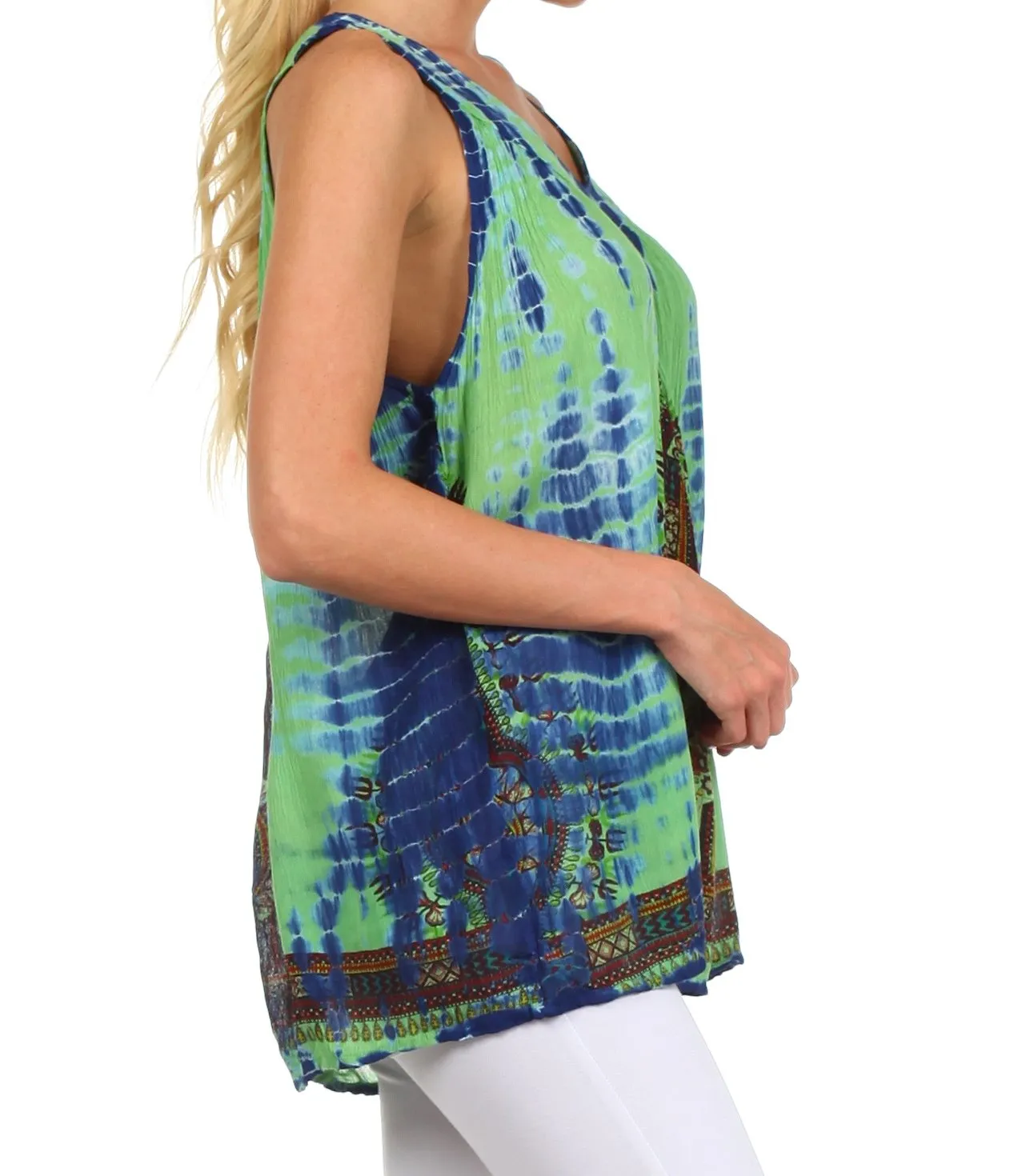 Sakkas Bohemian Spirit Relaxed Fit Blouse