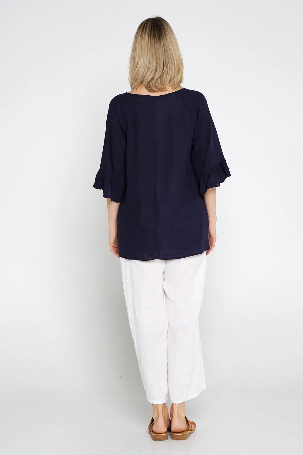 Samar Top - Navy