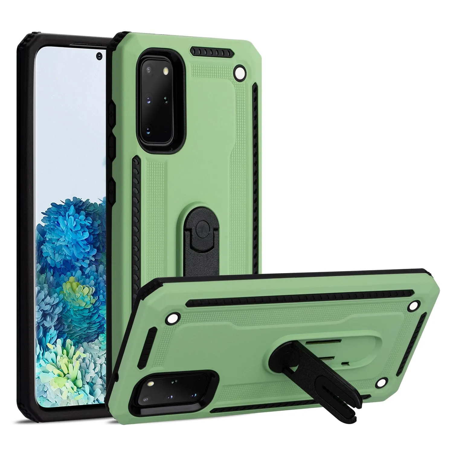 Samsung Galaxy S20  Case - Heavy-Duty, Kickstand/Air Vent Mount