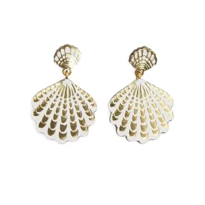 SEA SHELL STUD . earrings