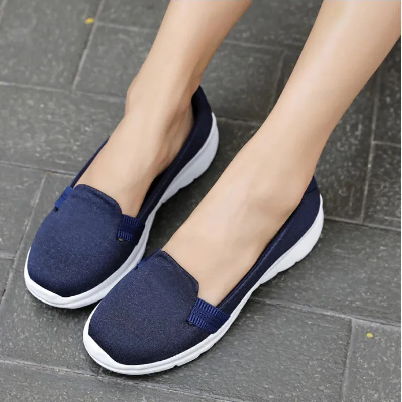 Summer Slip-on Mesh Walking Loafer Shoes