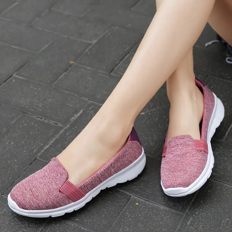 Summer Slip-on Mesh Walking Loafer Shoes