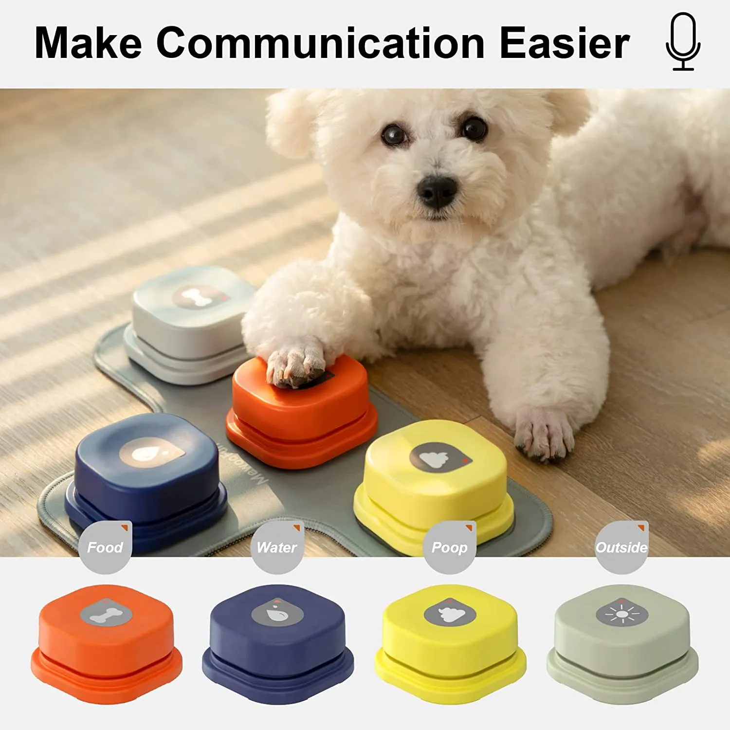 Talking Dog Buttons Toy