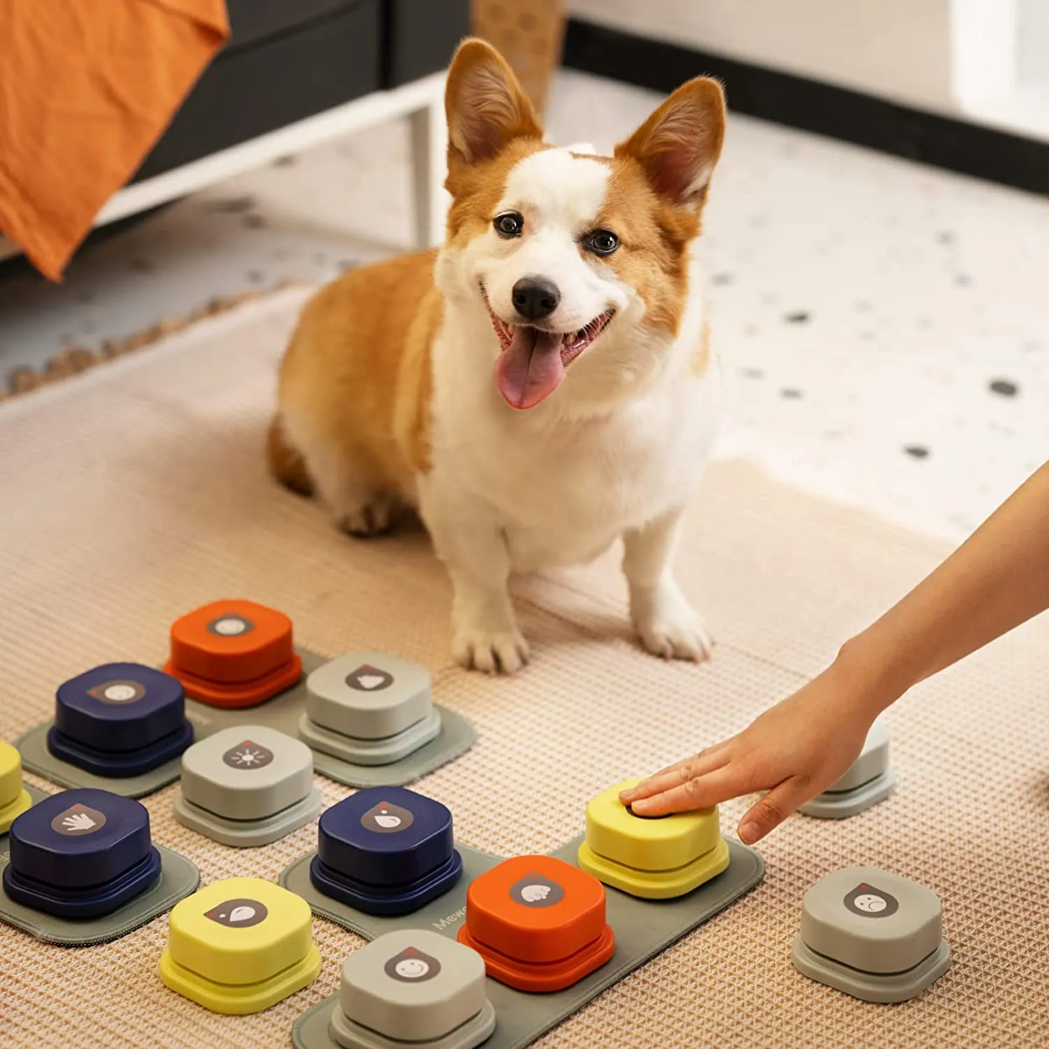 Talking Dog Buttons Toy