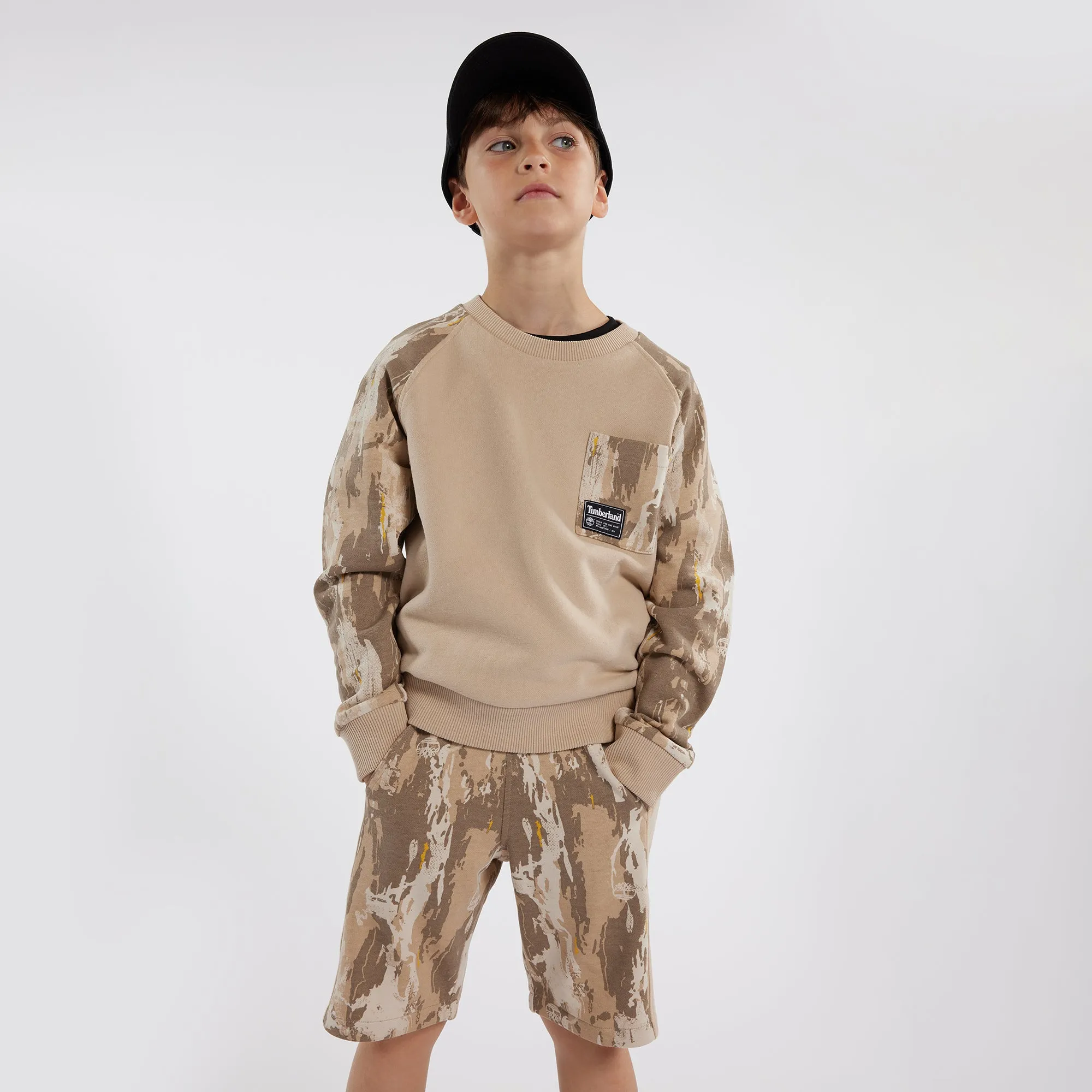 Timberland Boys Stone Camouflage Shorts