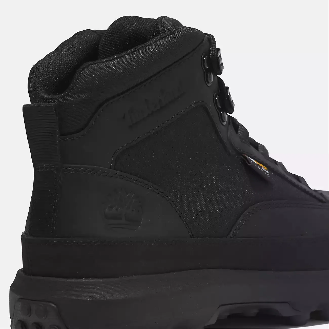 Timberland Men's Converge Mid Lace Up Boot Shoes - Black Nubuck