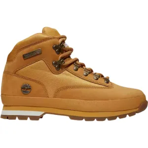 Timberland Men's Euro Hiker Mid Boot Shoes - Wheat Nubuck