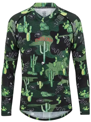 Totally Cactus Long Sleeve MTB Jersey